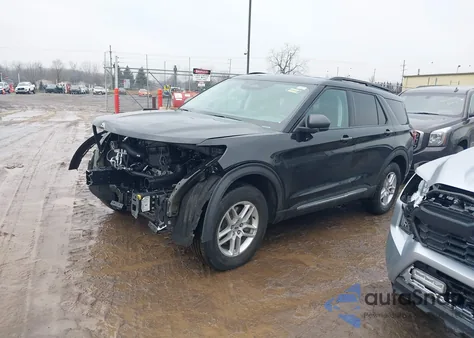 2025 Ford Explorer Active из США, поврежденный, VIN 1FMUK8DH4SGA45541